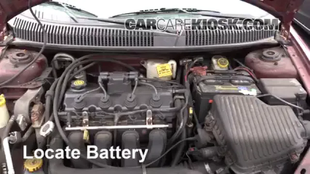 2002 Dodge Neon SE 2.0L 4 Cyl. Batterie Début de saut